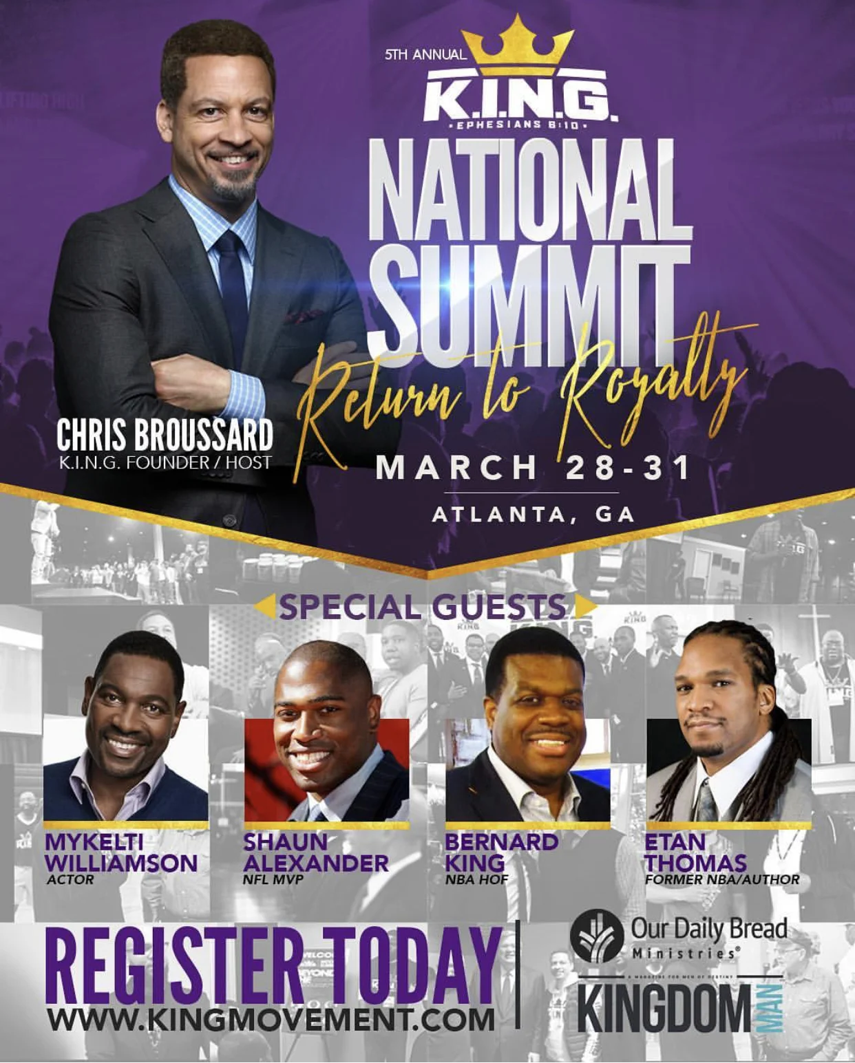 Chris Broussard’s Men’s Conference 