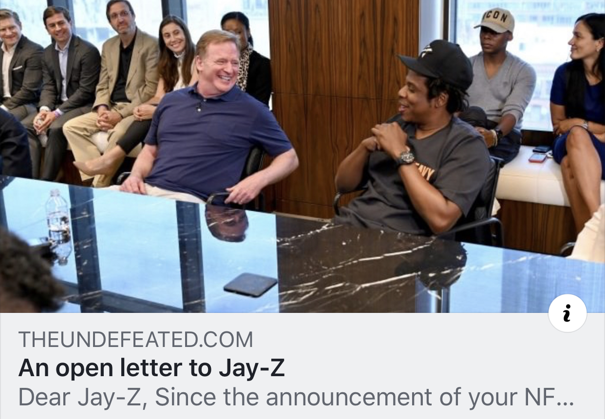An Open Letter To Jay Z