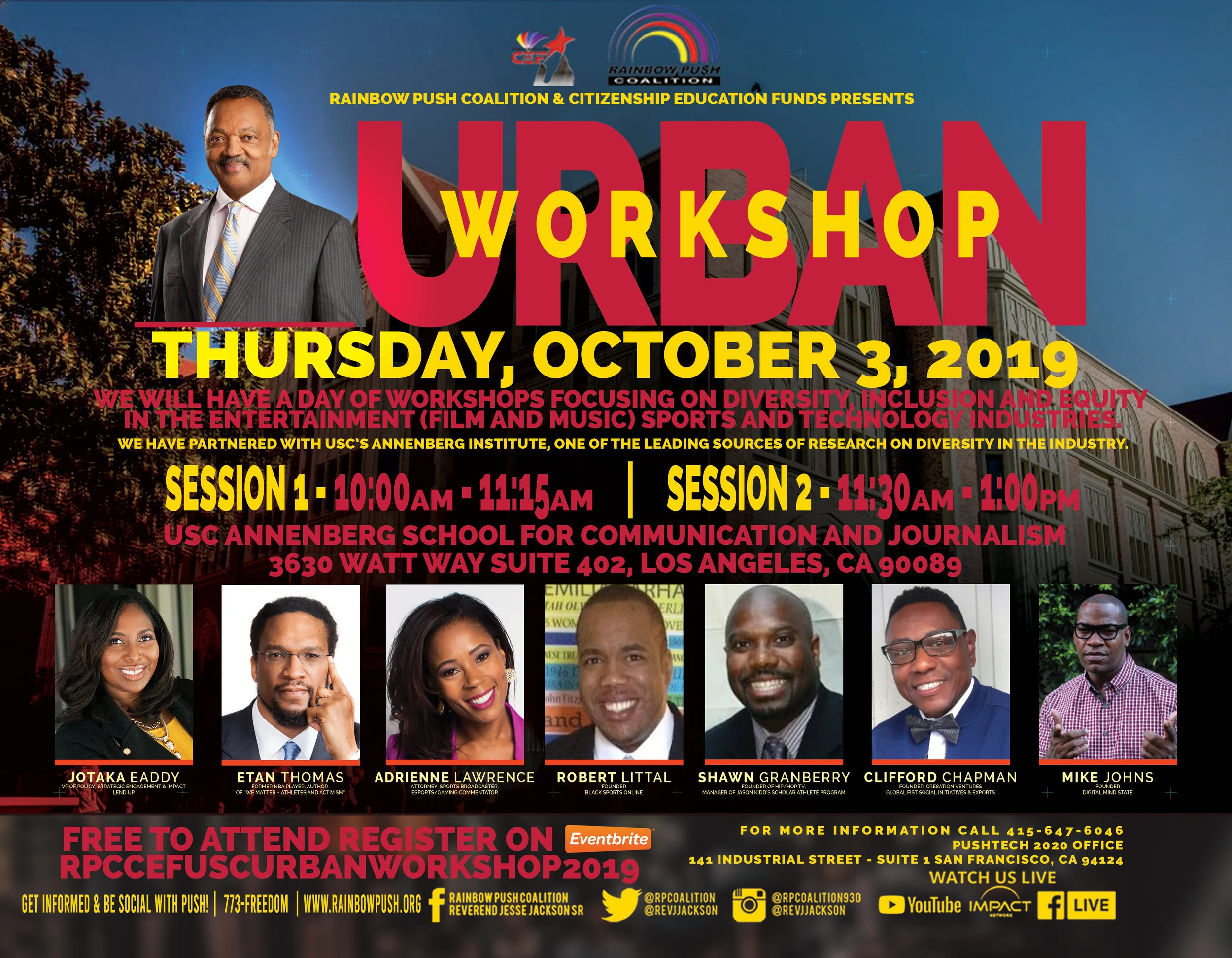 Rainbow Coalition Panel At USC 