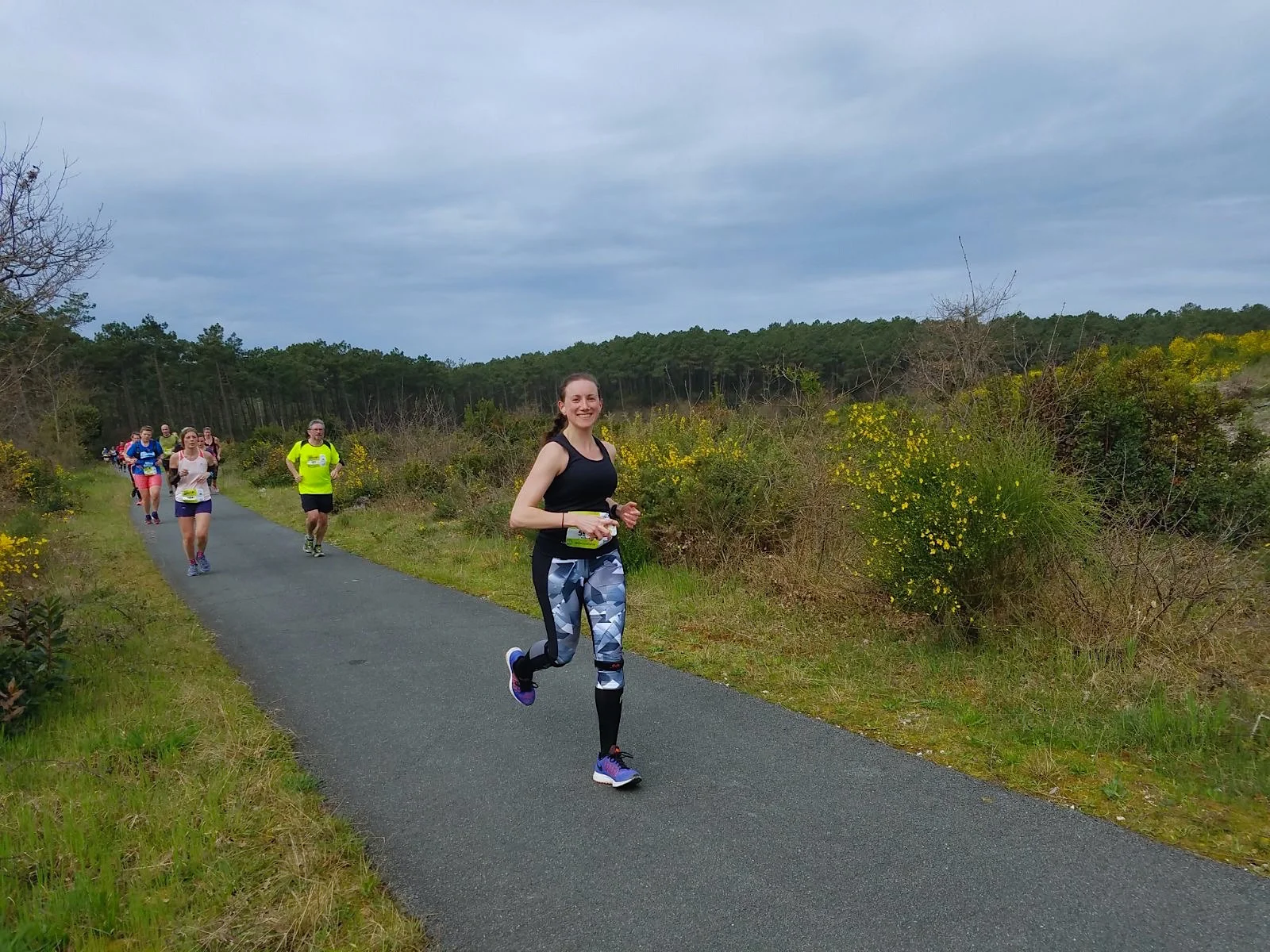Somewhere around 10km!