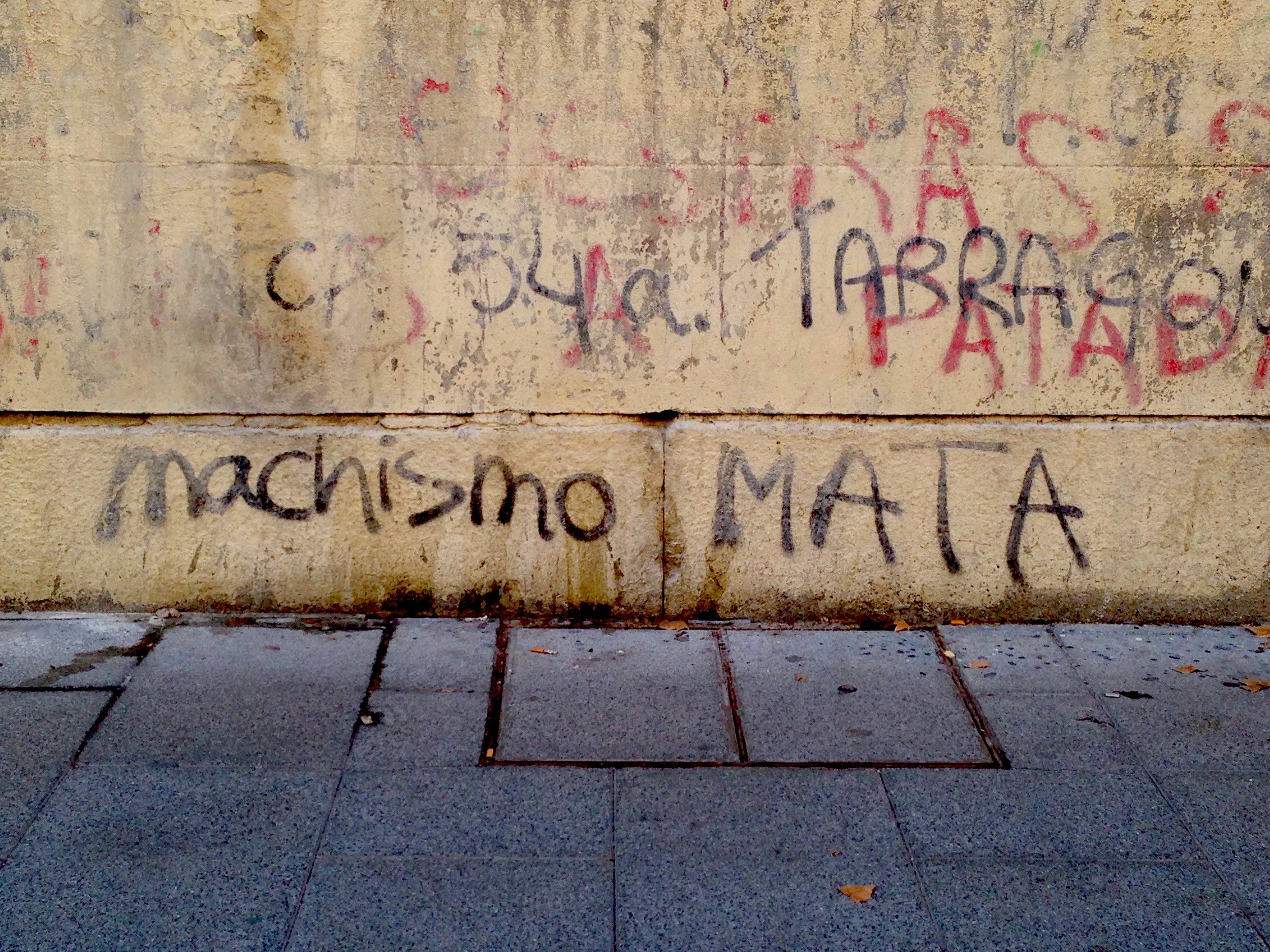 Machismo —sexism or chauvanism— kills.