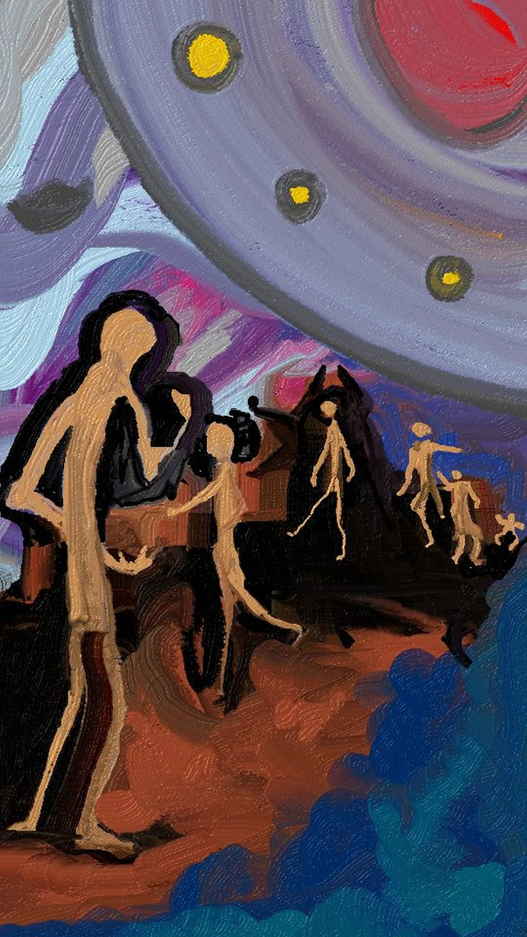 When the Saucers Landed Men Put Up Their Dukes and Dogs Began to Howl