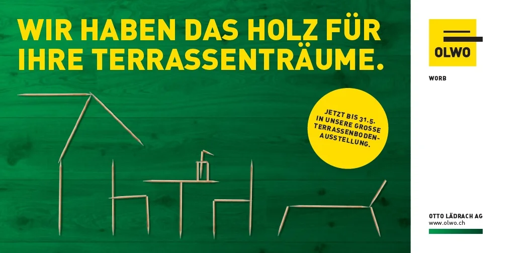 OLWO Plakat Terrassenträume - Konzept und Text Anne Boxleitner