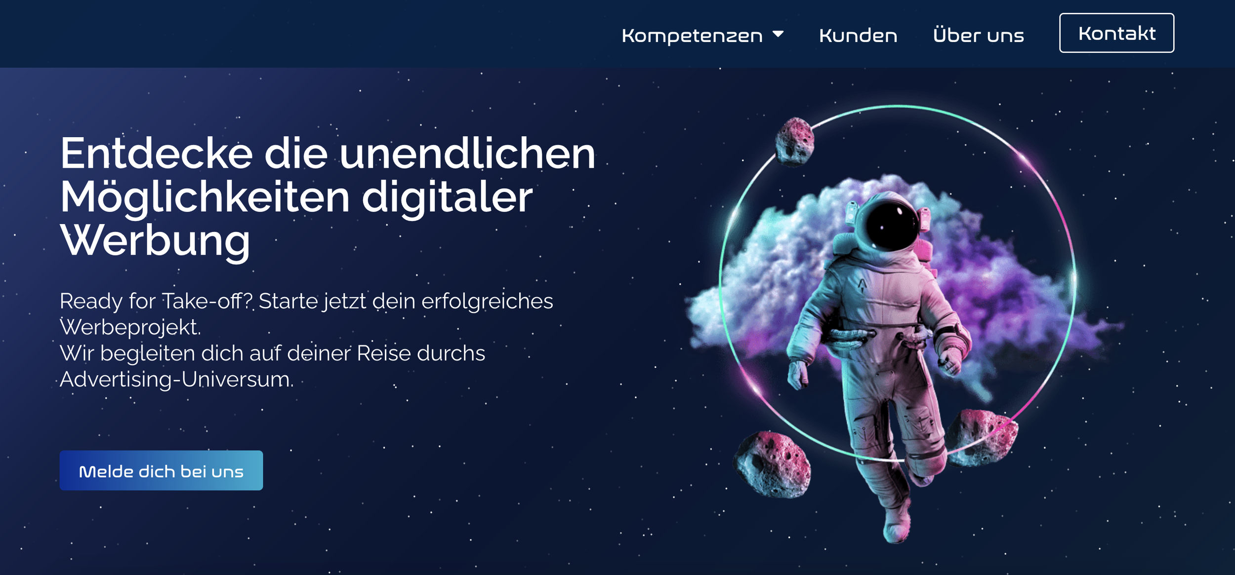 Website-Texte für Digitalagentur