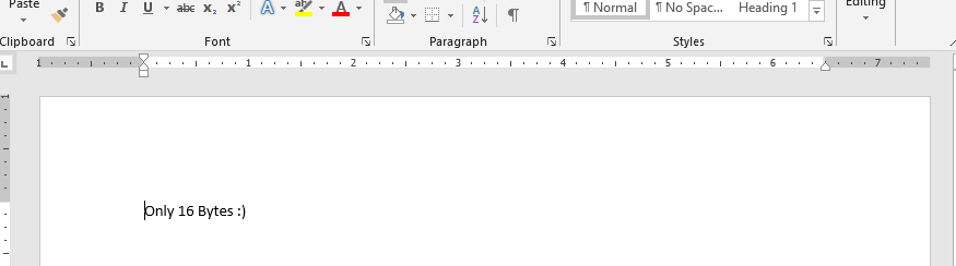MS Office Document Data-Hiding/Exfiltration