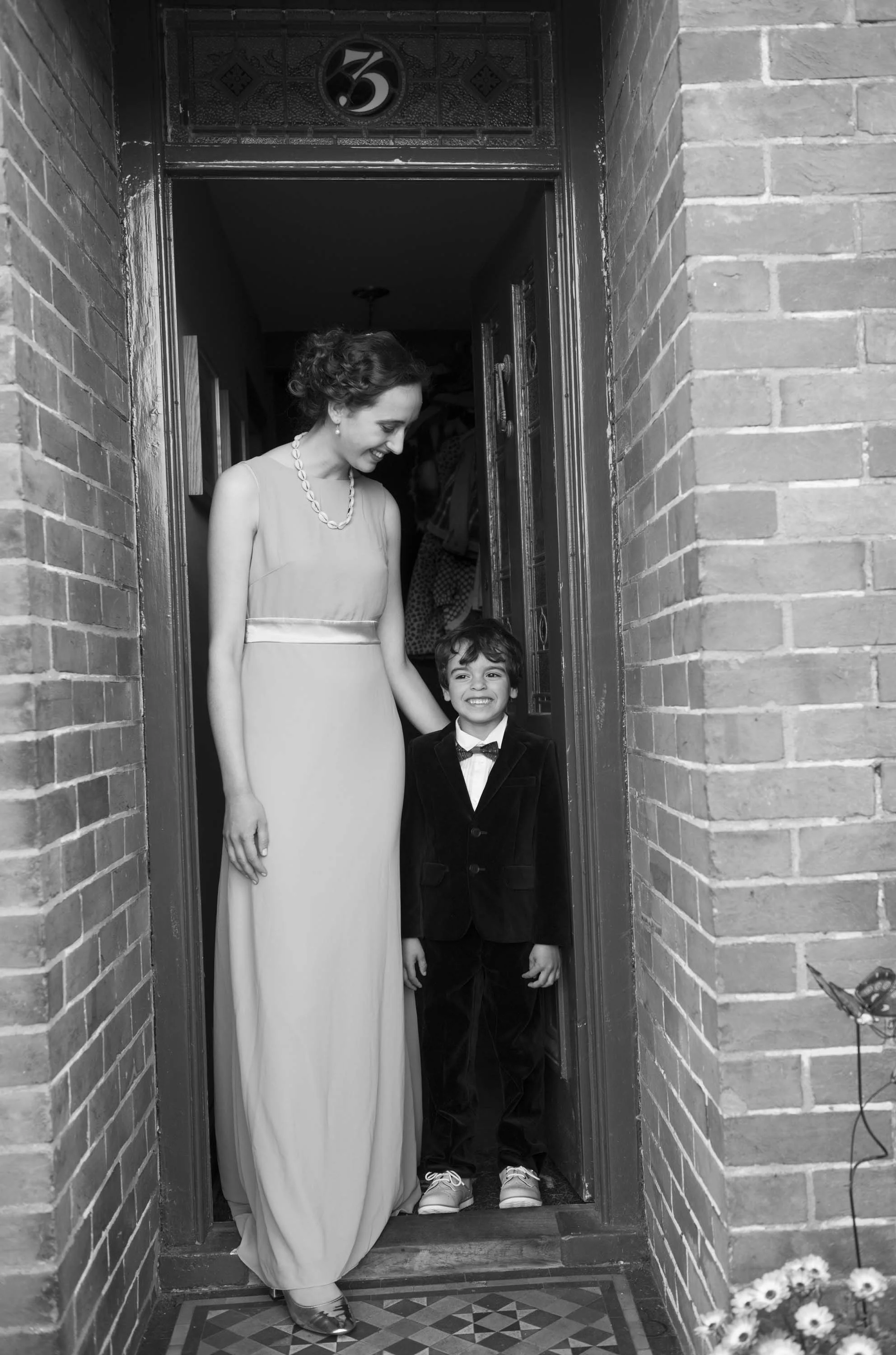 Black and White Wedding Family Photography Sussex | Farmhouse Outdoor Wedding Photography Sussex | Barn Wedding Photo shoot Sussex | Relaxed Sussex Barn Vintage Wedding Photography | Sarah Wenban