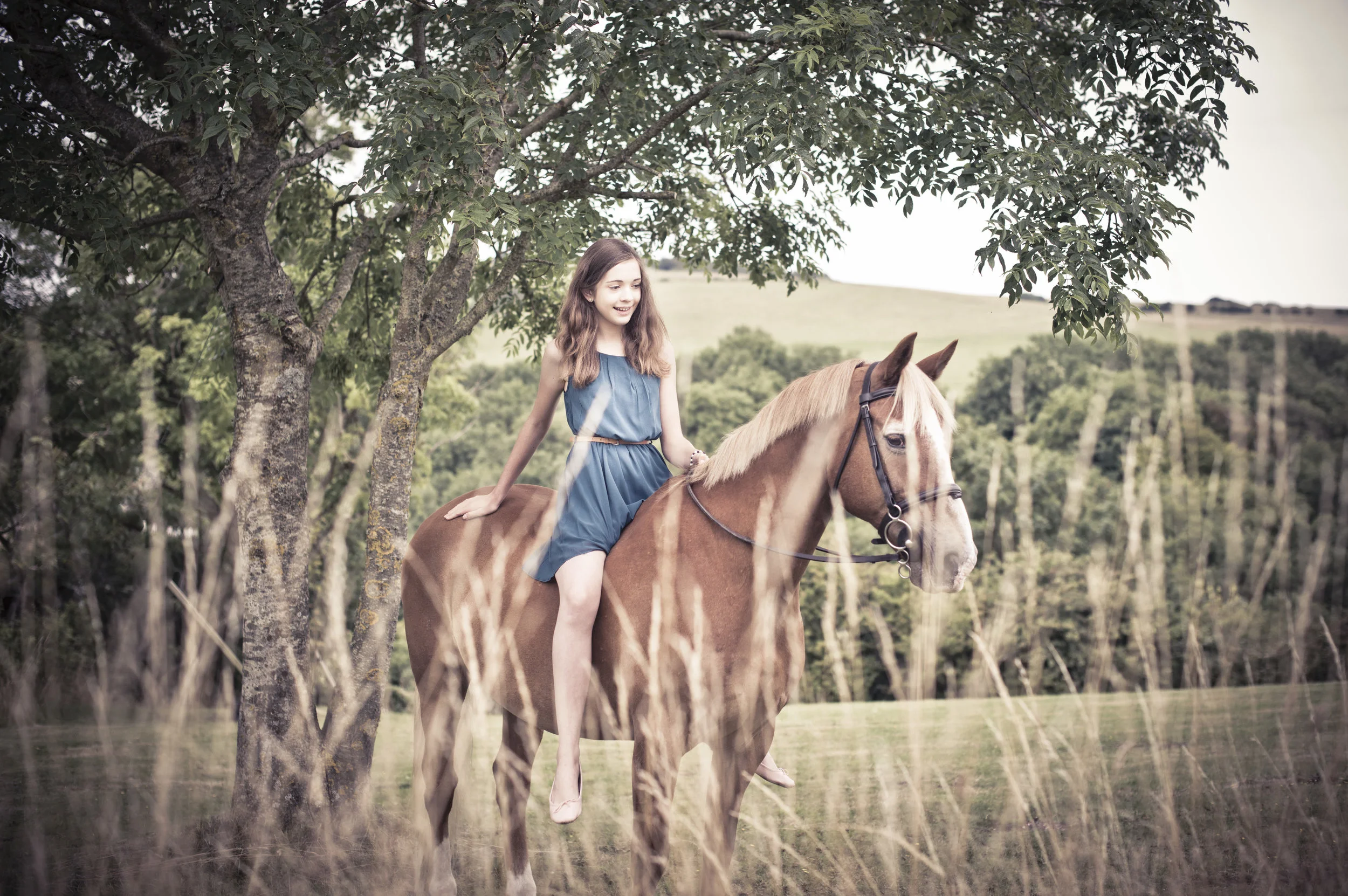 Horse with Owner Photography Sussex | Horses and Animal Photography in Sussex | Countryside Horses Photography South Downs | Equestrian Animal Photography in Sussex | Sarah Wenban