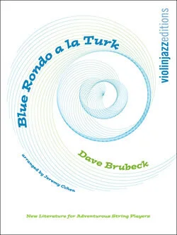Blue Rondo a la Turk by Dave Brubeck for String Quartet (VLNJZ10)