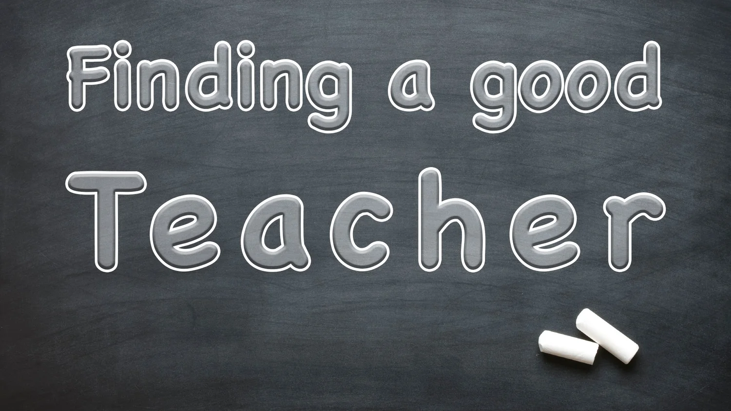 Finding a Good Teacher episode artwork