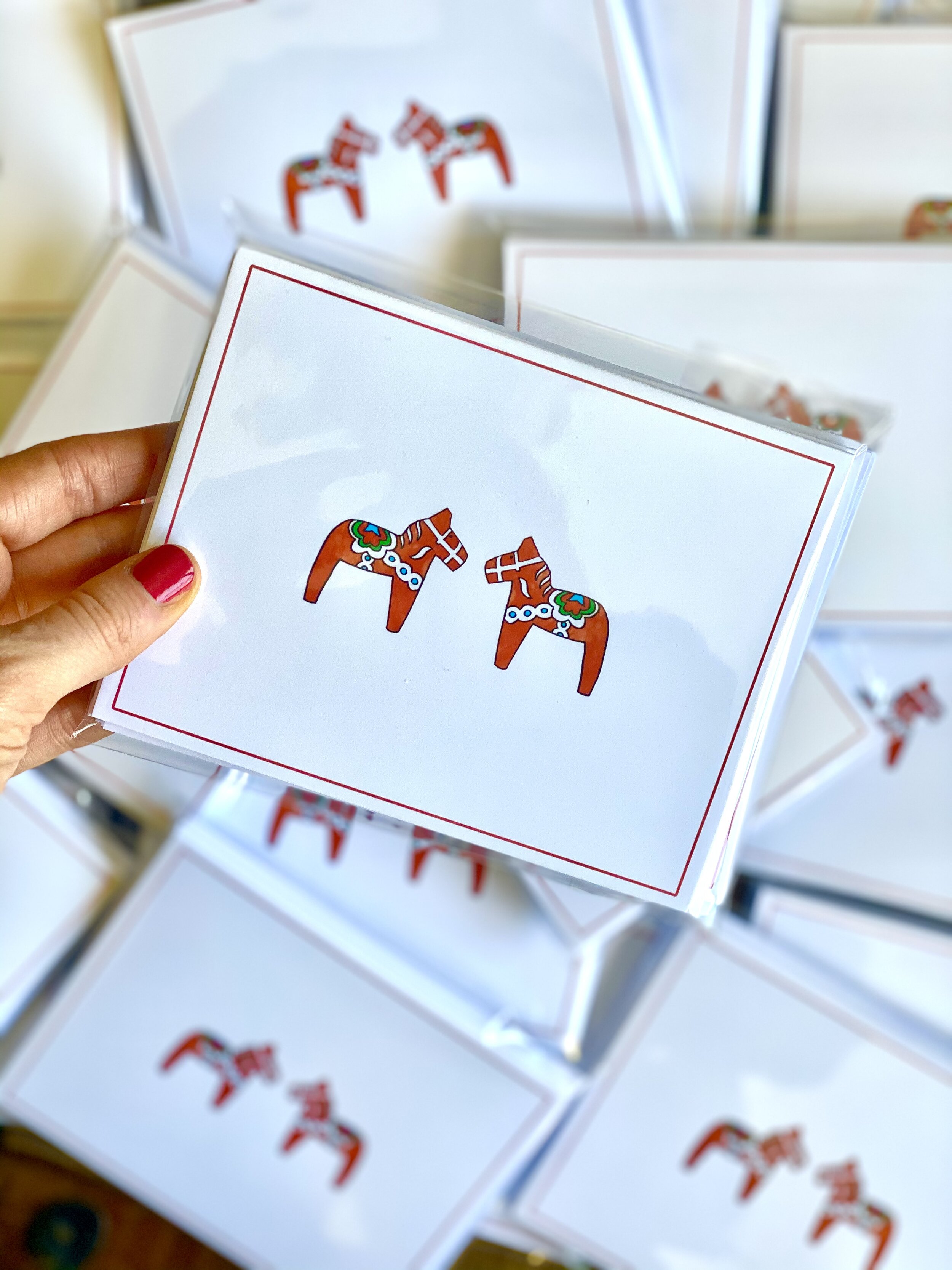 Dala Horse Notecard Set