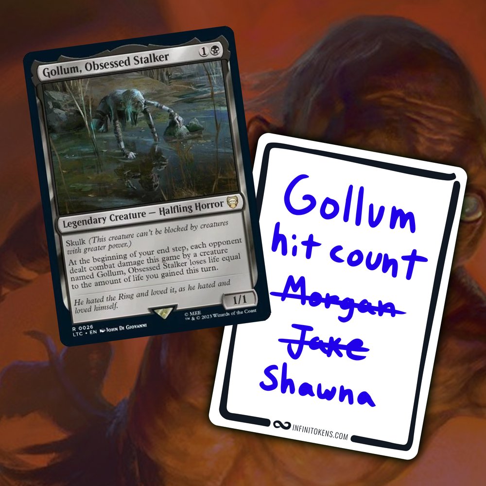 Gollum, Obsessed Stalker // Commander / EDH (Gollum, Obsessed