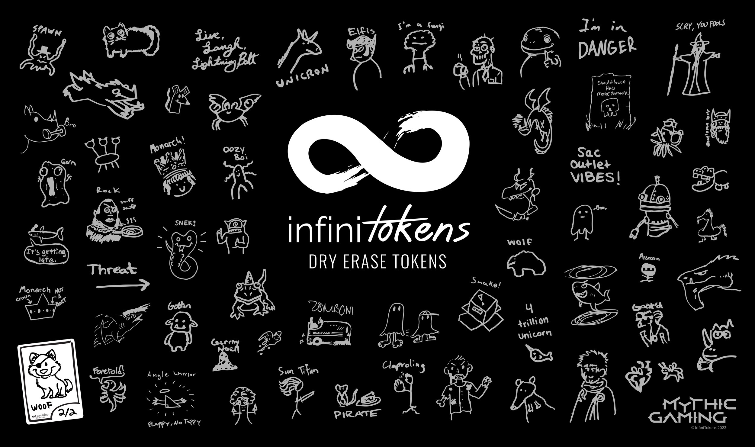 infinitoken — InfiniTokens Dry Erase Cards