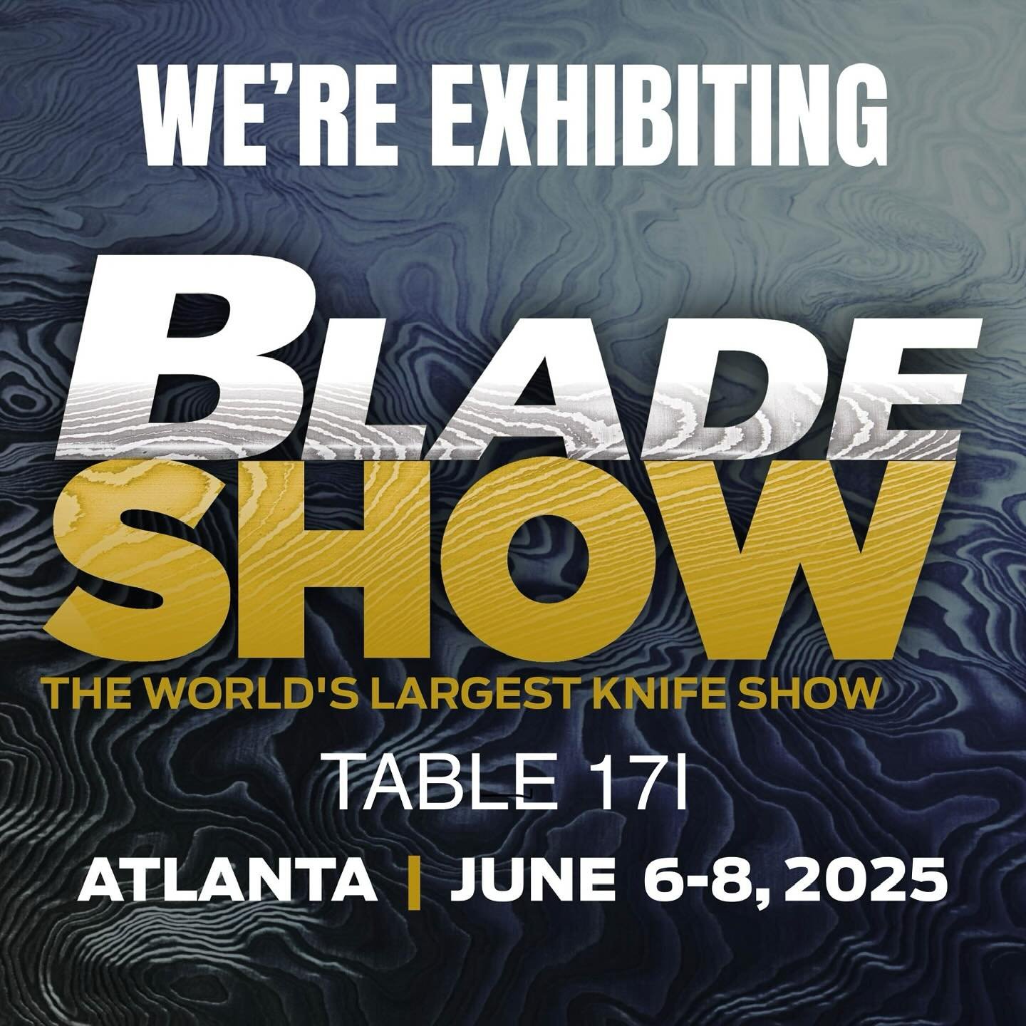 Exciting stuff coming this year. See you in Atlanta!
.
#bladeshow