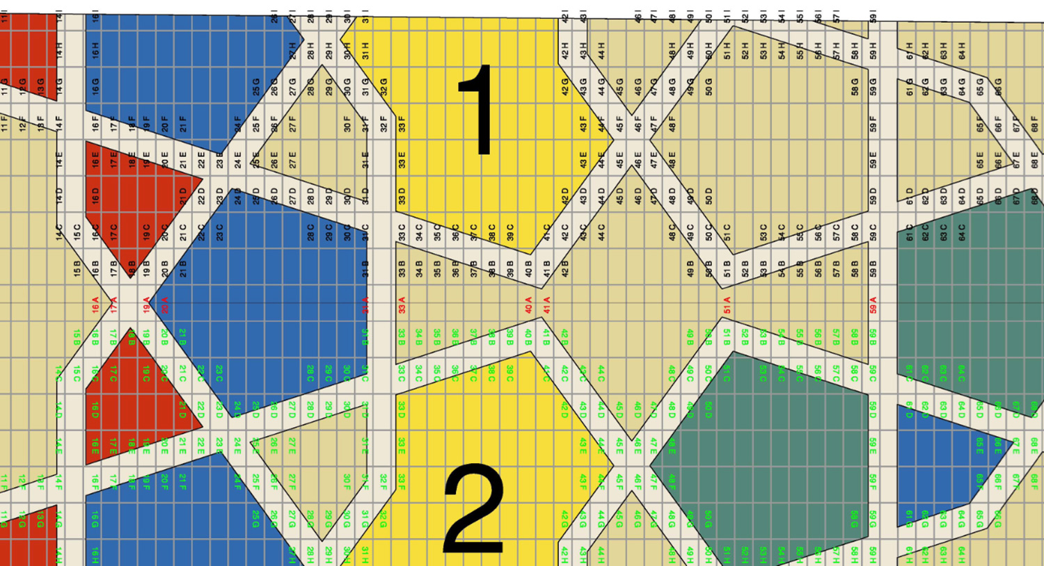  AutoCAD tile pattern diagram (detail)   
