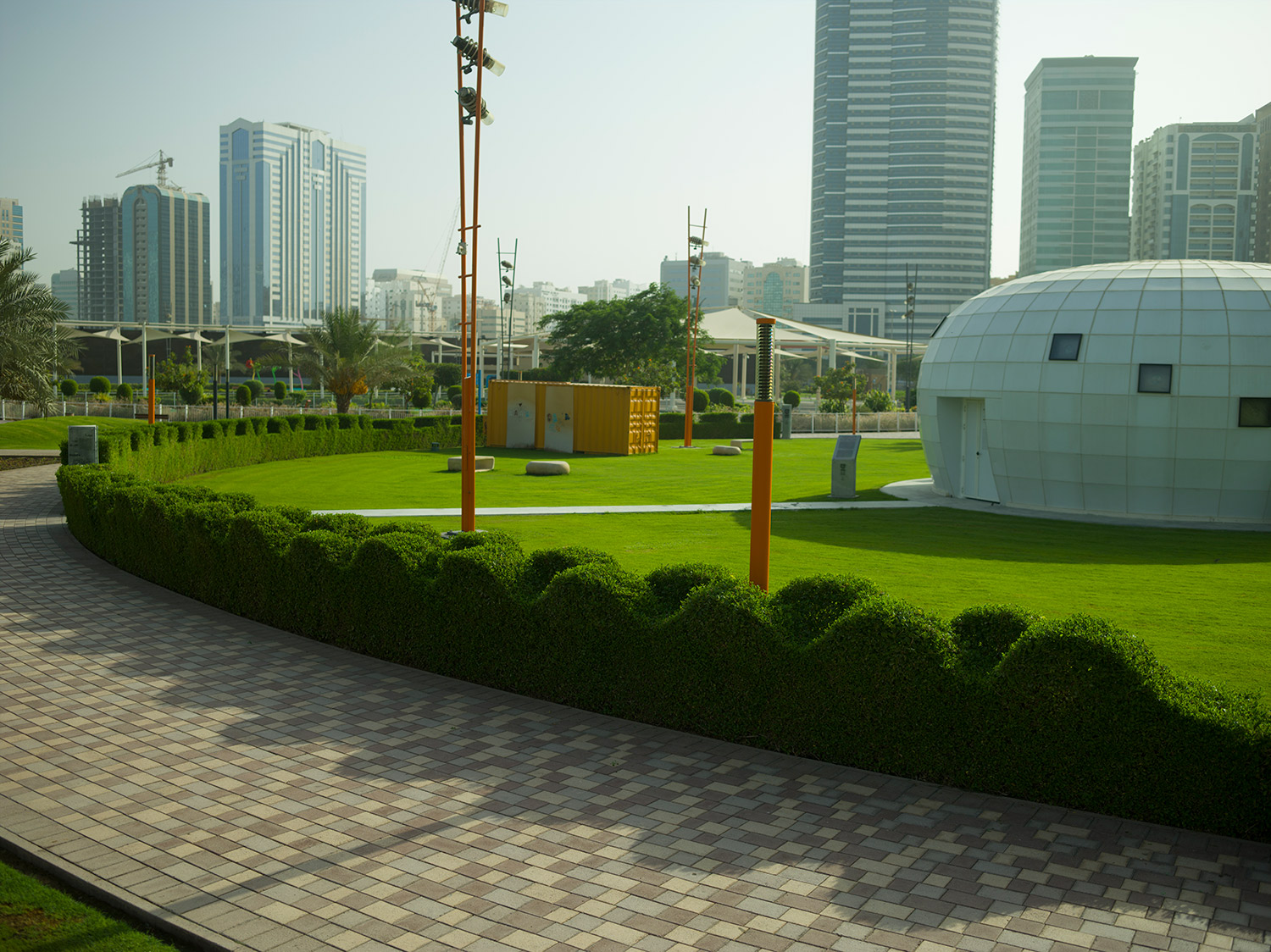  Hedge design by Mohammed Mostafa Mohammed Junu Mia  Al Majaz Park, Sharjah 