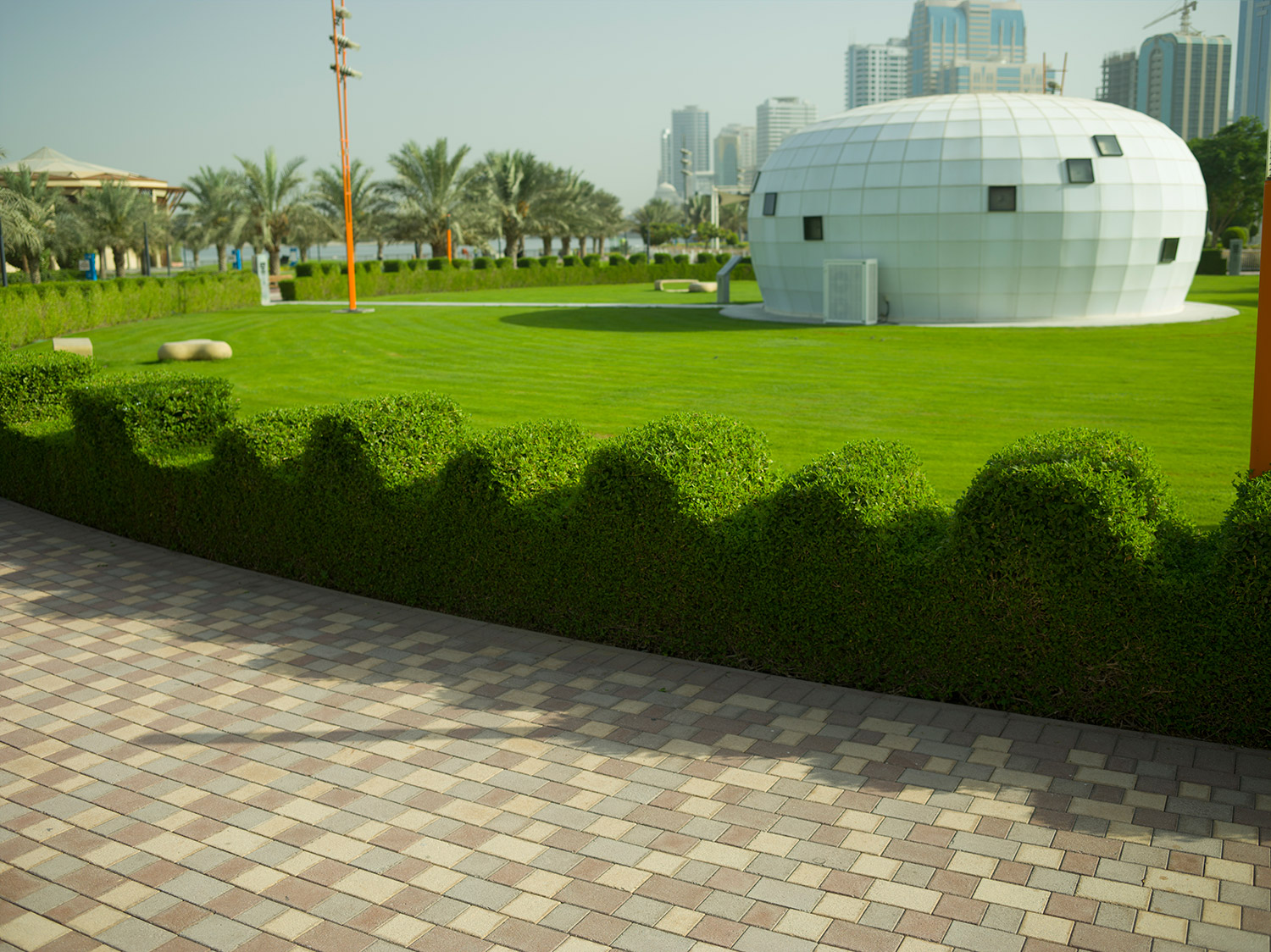  Hedge design by Shahid Ahmad Bashir Mahmood  Al Majaz Park, Sharjah 