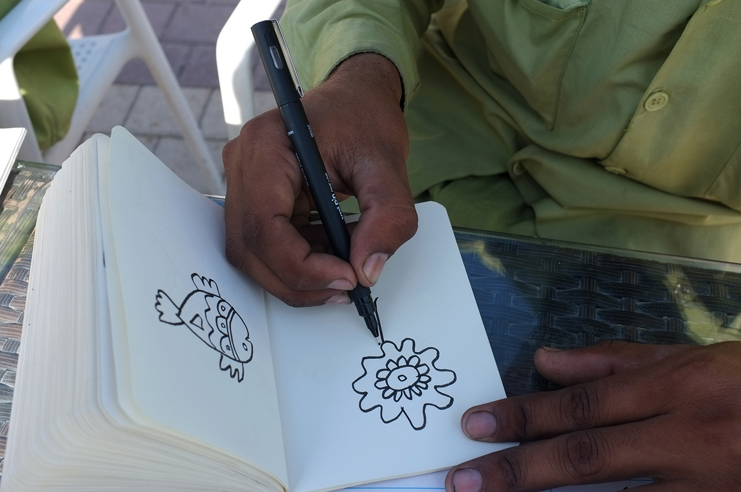  Drawing workshop  Al Majaz Park, Sharjah 