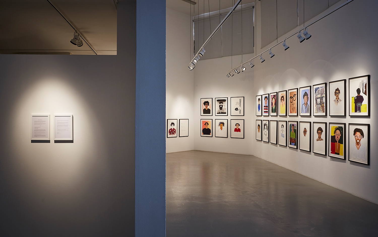 Installation view Tashkeel, Dubai