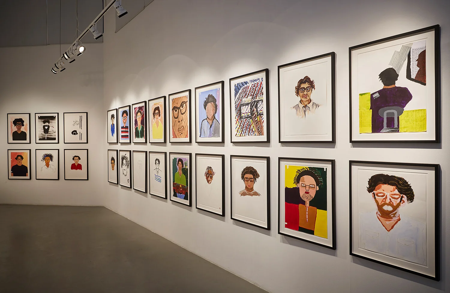 Installation view Tashkeel, Dubai