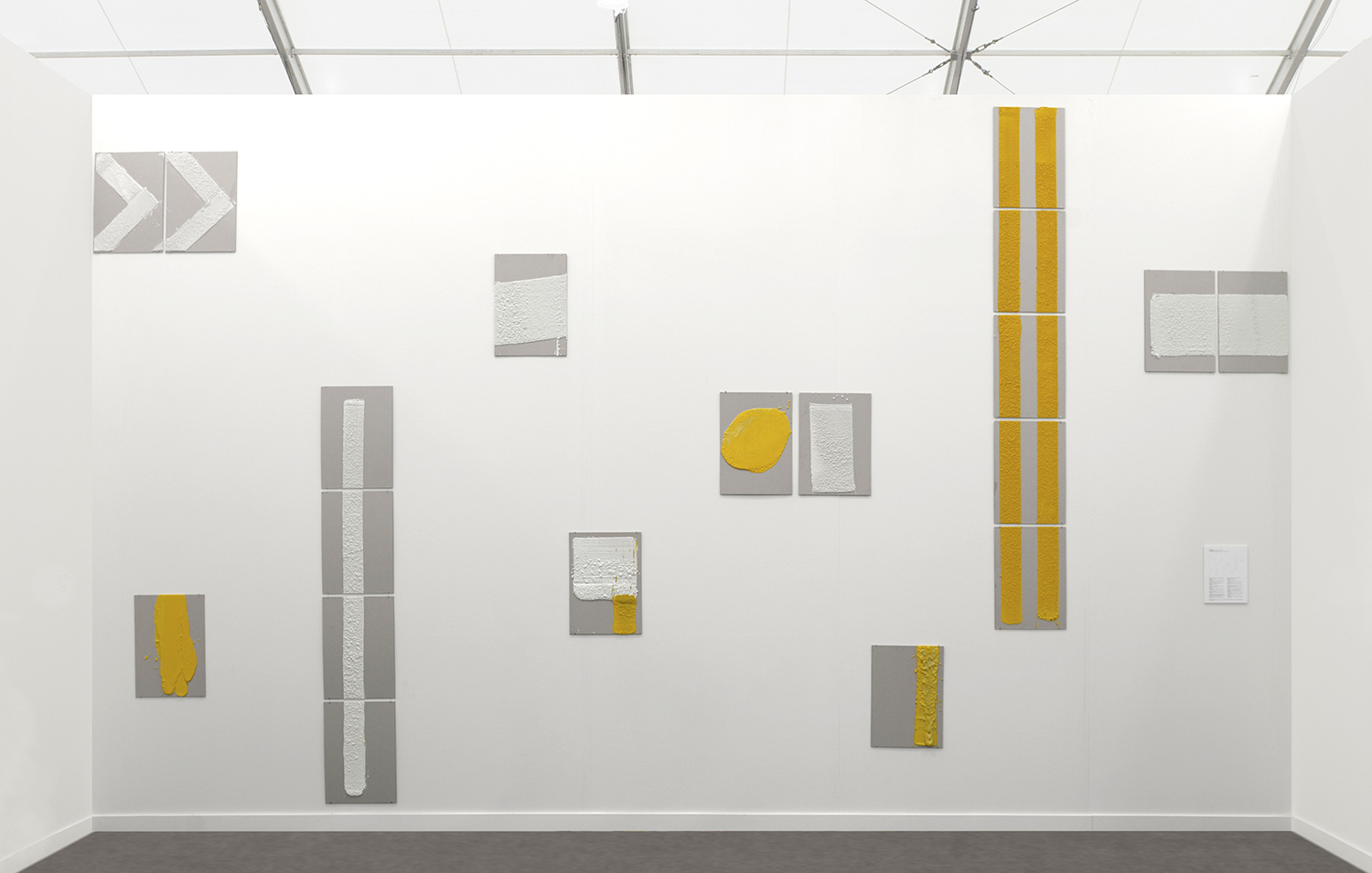  Installation view  Frieze New York, Gallery Isabelle van den Eynde 