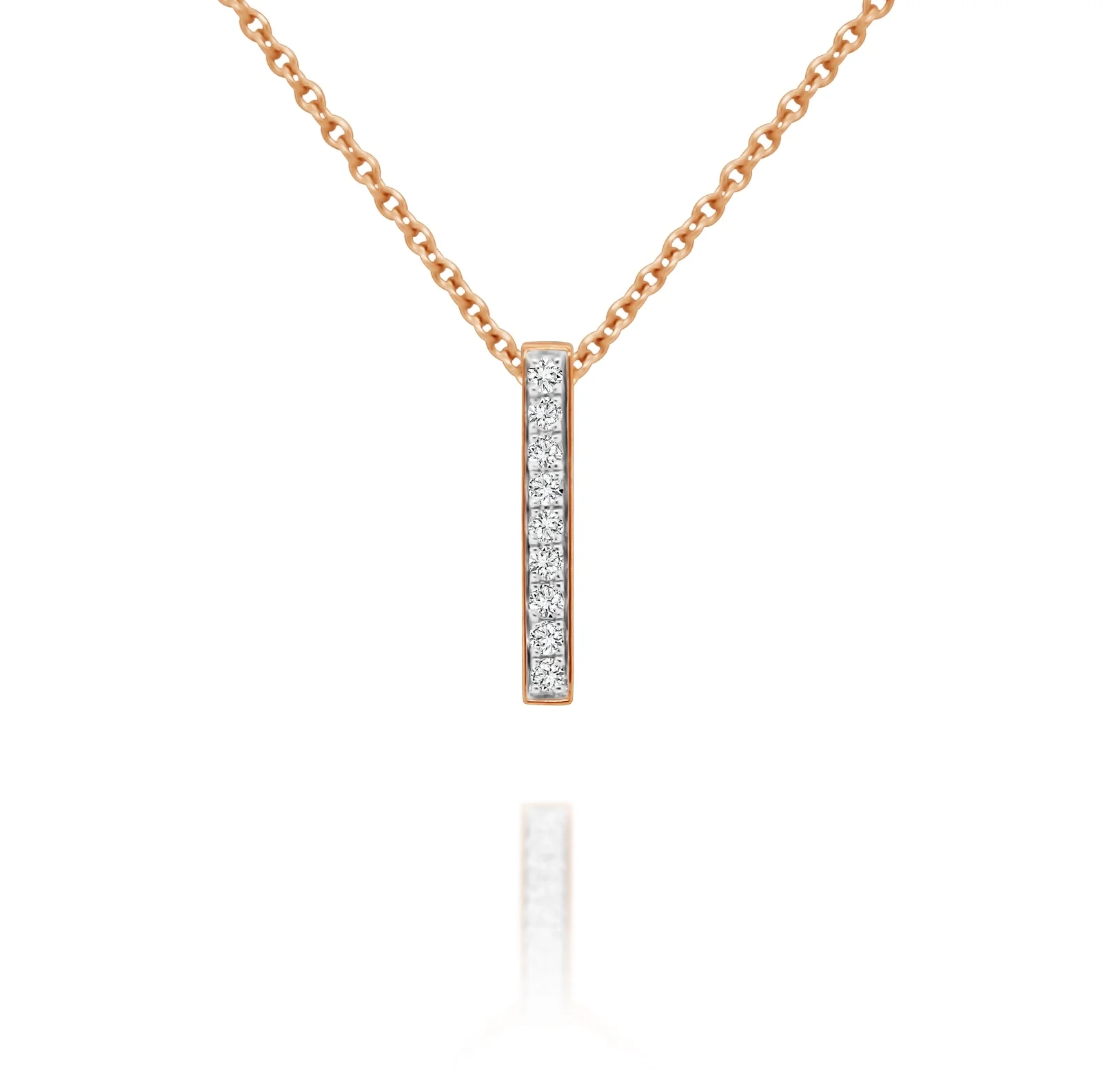Diamond Bar Pendant - $475