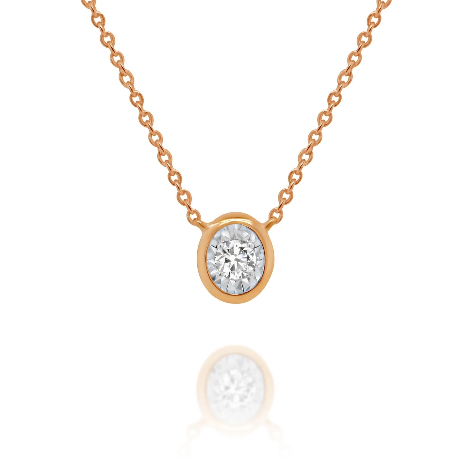 Diamond Solitaire Necklace - $499