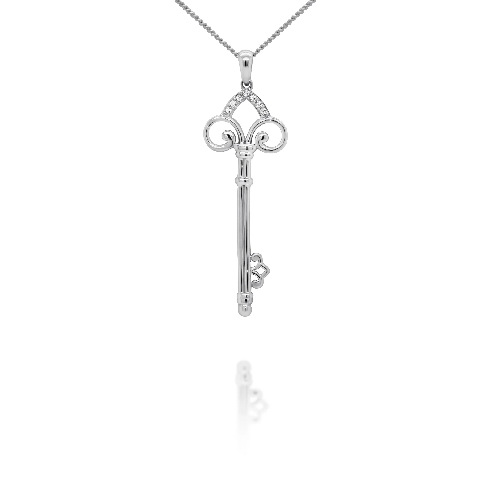 Diamond Key Pendant - $599