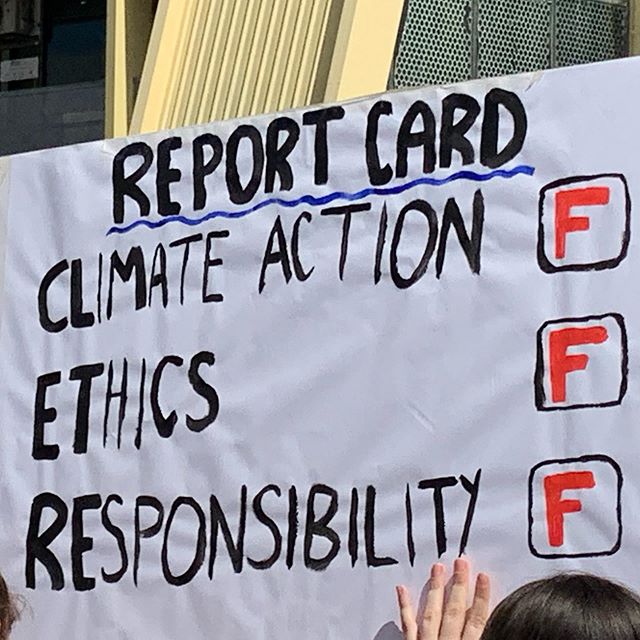 What&rsquo;s on your climate strike sign today?
#climatestrike #studentstrikeforclimatechange #climatestrikeaustralia