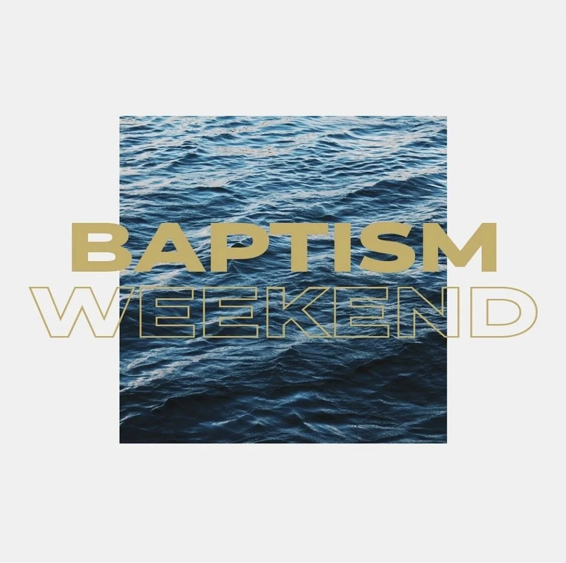 Baptism Sunday
