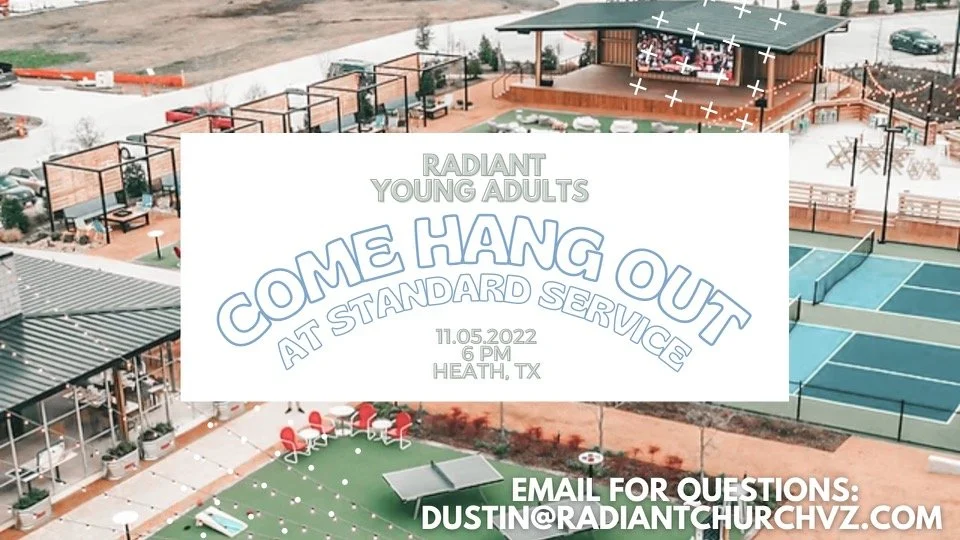 Radiant Young Adults Hang Out