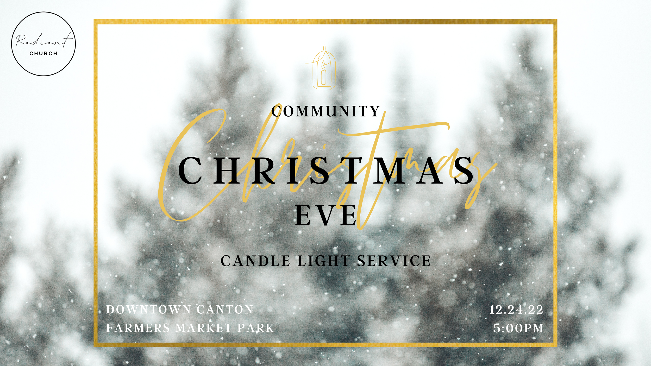 Christmas Eve Candlelight Service at the Park