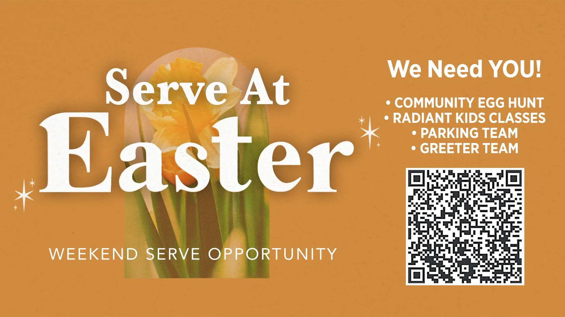 EASTER Serve Opportunity