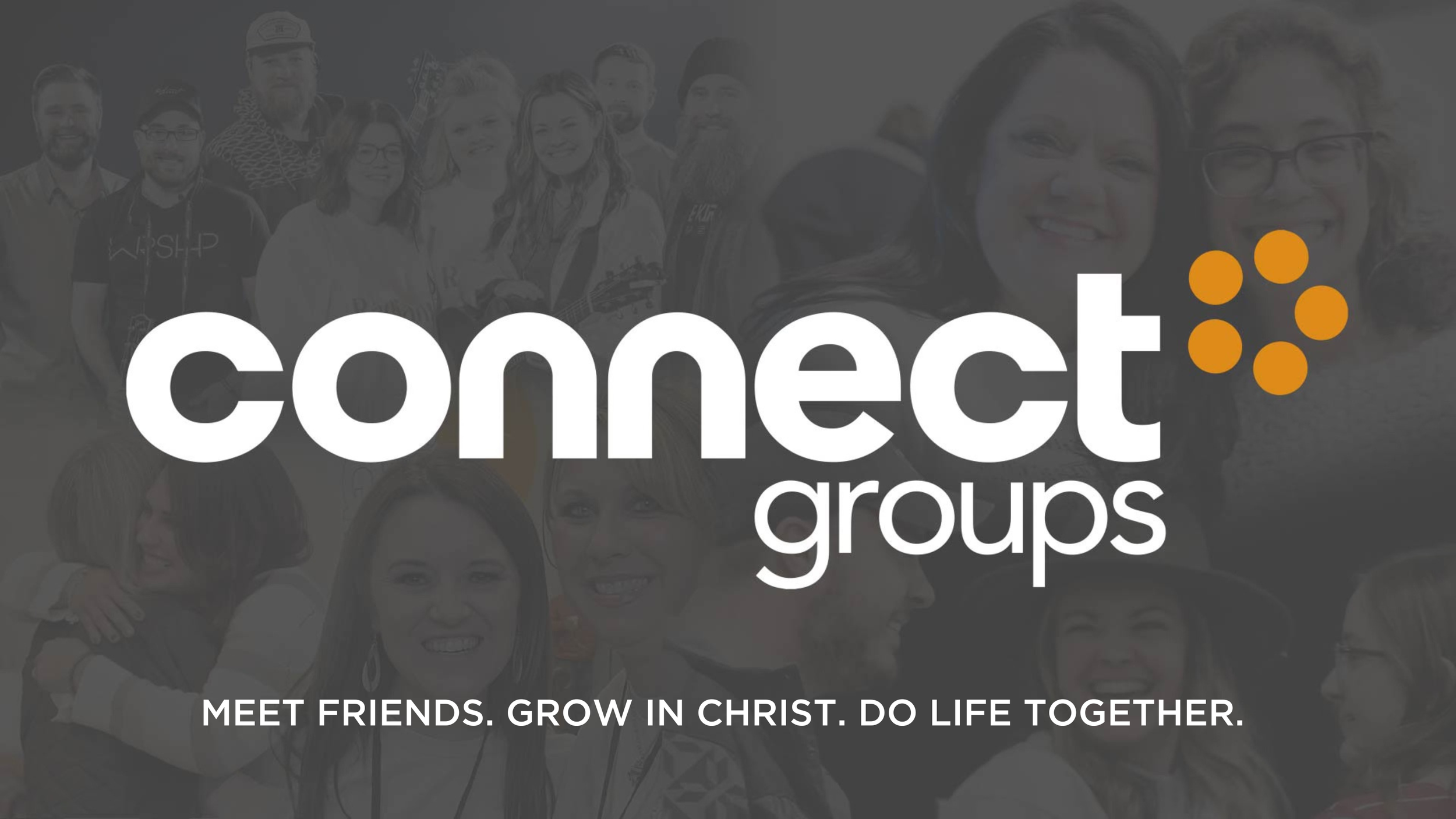 Connect Groups Sign Ups