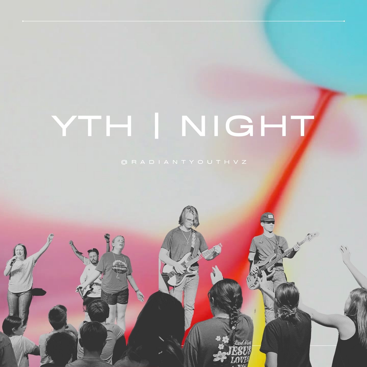🔥🙌 YTH Night is HERE! 🙌🔥

Hey 6th-12th graders, get ready because TONIGHT is YTH Night, and it&rsquo;s gonna be epic! Bring your crew and come hang with us for an evening packed with games, worship, and an awesome message that&rsquo;s just for yo
