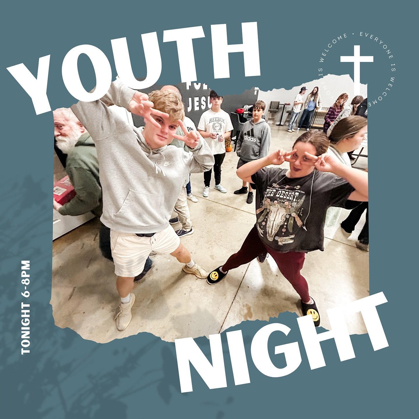 We&rsquo;re back to our regularly scheduled programming! We hope everyone had a good Thanksgiving holiday! We&rsquo;re thankful that we get to see you all TONIGHT FOR YOUTH NIGHT! Doors open at 6! See you there!