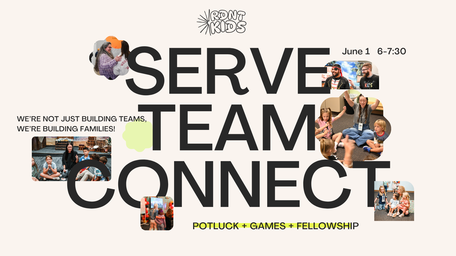 Radiant Kids Serve Team Connect 