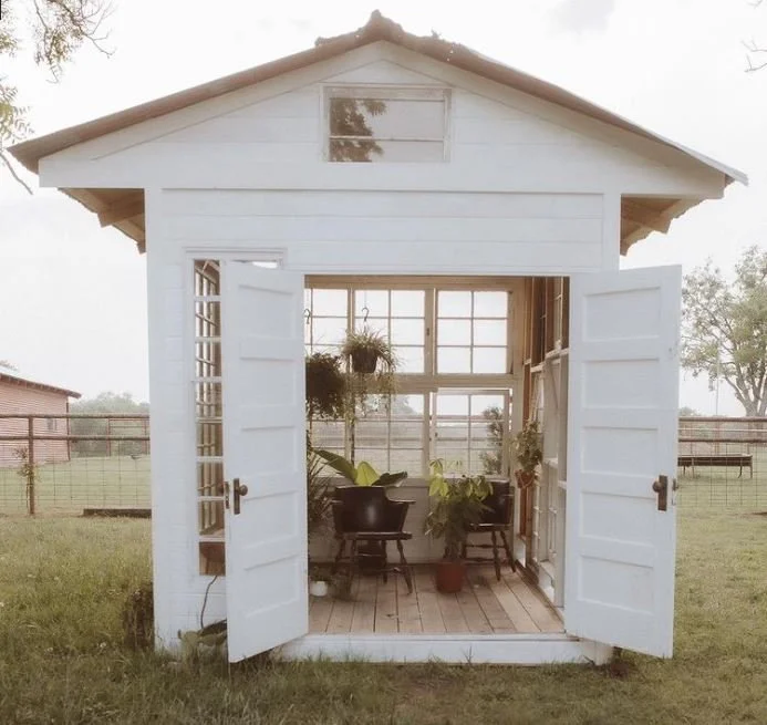 Green House Family Mini Session