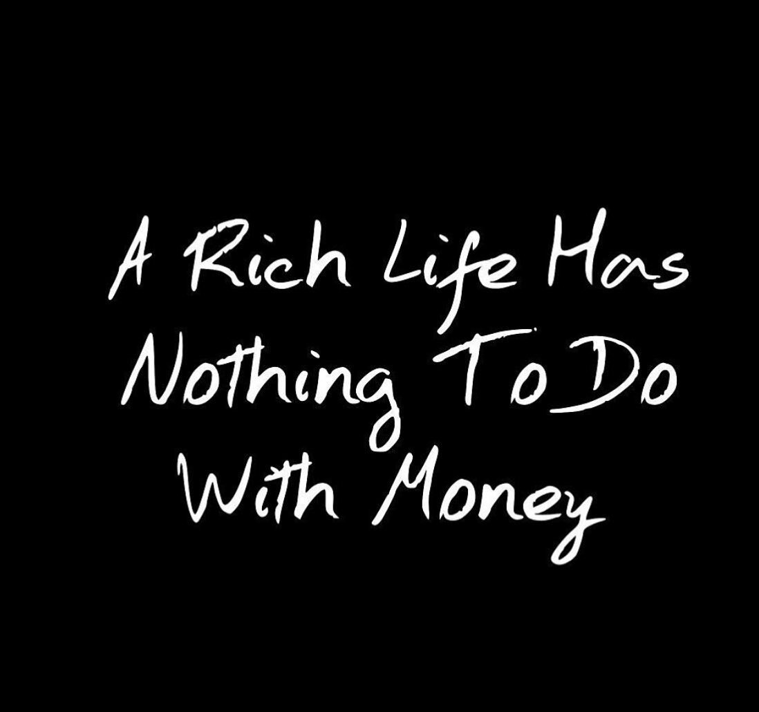 Money and wealth building are important. However, being &ldquo;rich&rdquo; is far more, and for such I am thankful. 
&bull;
&bull;
#gratitudepost #richlife #thankfulheart #happythanksgivng #lifelessonslearned