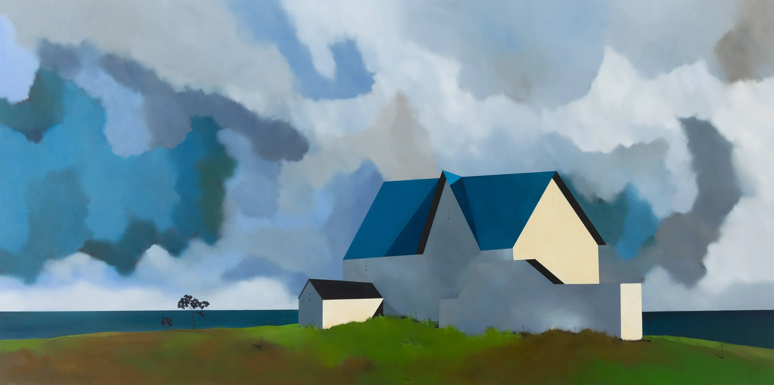 View North, Storm Clearing by James Watkins 