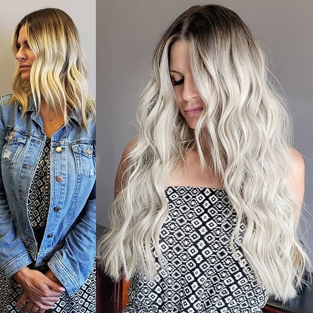 .
.
Icy blonde with 22&quot; NBR extensions!
.
Click the link in my bio to apply for NBR extensions and custom color! 👆
.
.
.
.
.
.
.
.
.
.
.
.
.
.
.
.
.
#nbrextensionschicago #nbrchicago #nbrcertifiedillinois #nbrillinois #nbrextensions #hairstylet