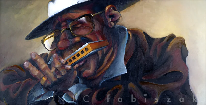 Harmonica Man, $125