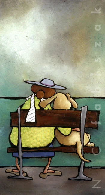 Sharing A Moment Labrador, $75