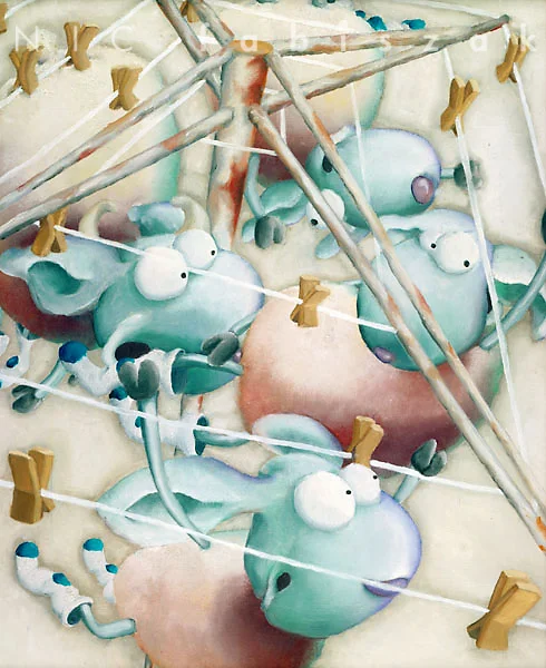 Drying Our Woolly Socks, $80