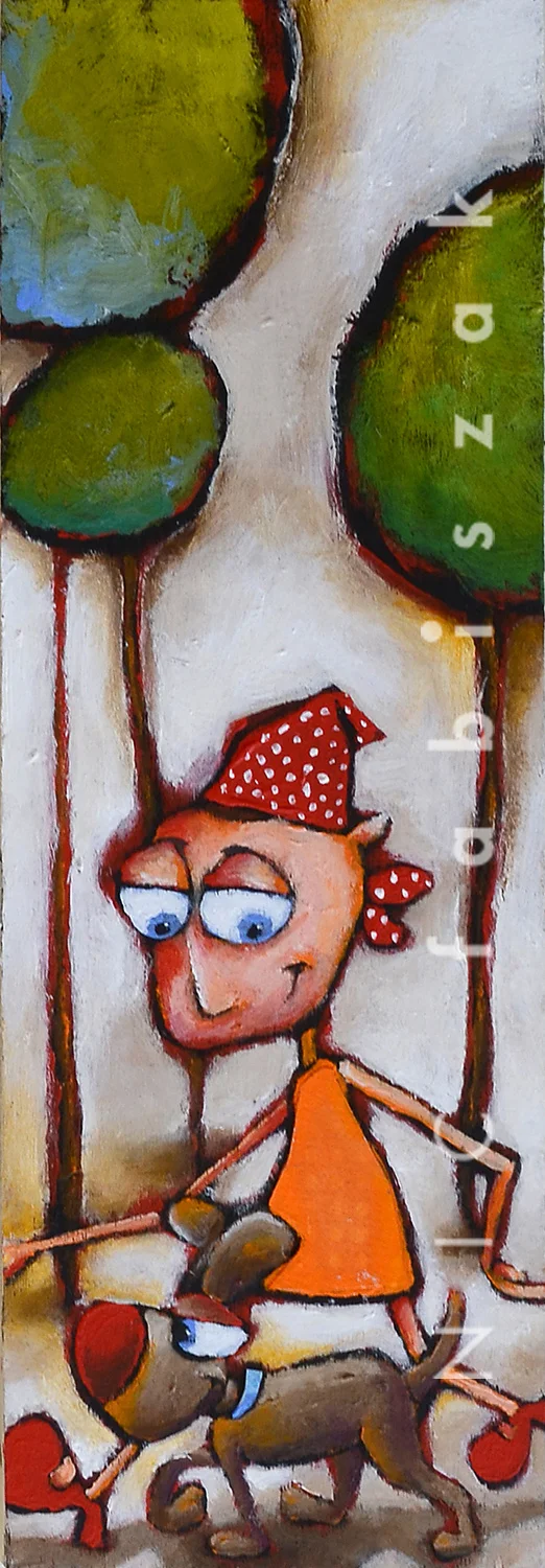 Another Dog Walker (V Walking), $55