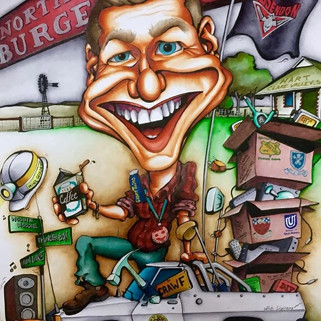 Some of the latest caricatures coming out of the studio