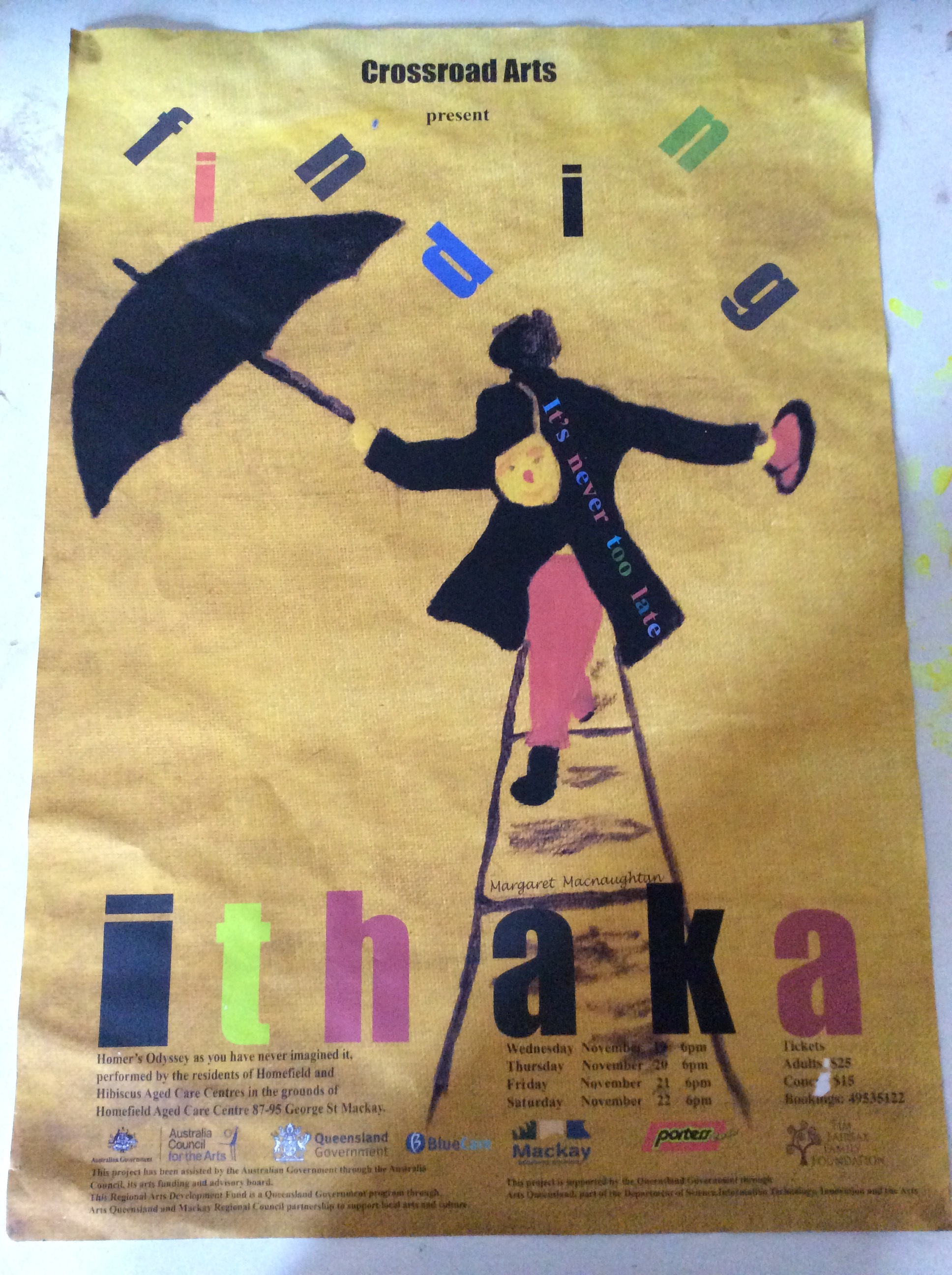 Finding Ithaka, 2014