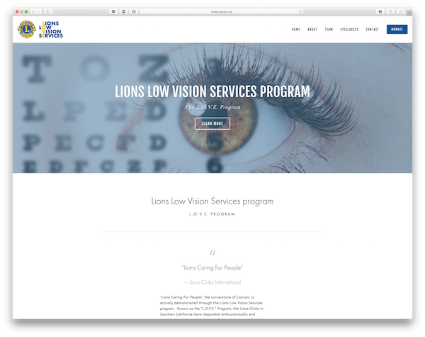 Lions Low Vision Services Program, Inc. 