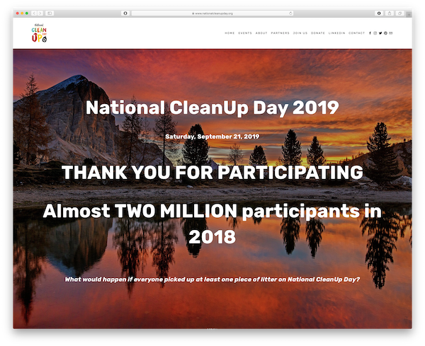 National Cleanup Day