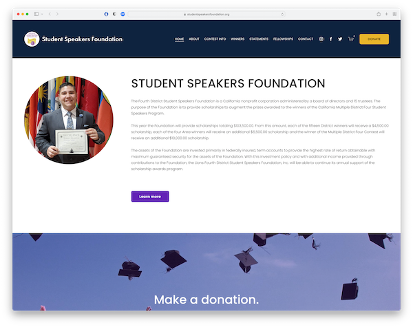Student Speakers Foundation, Inc.