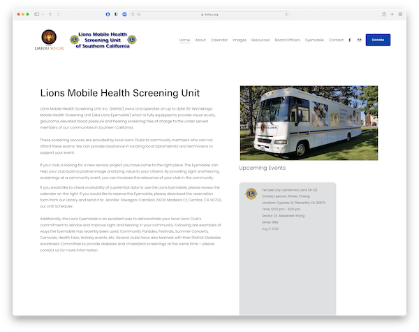 Lions Mobile Health Screening Unit, Inc.